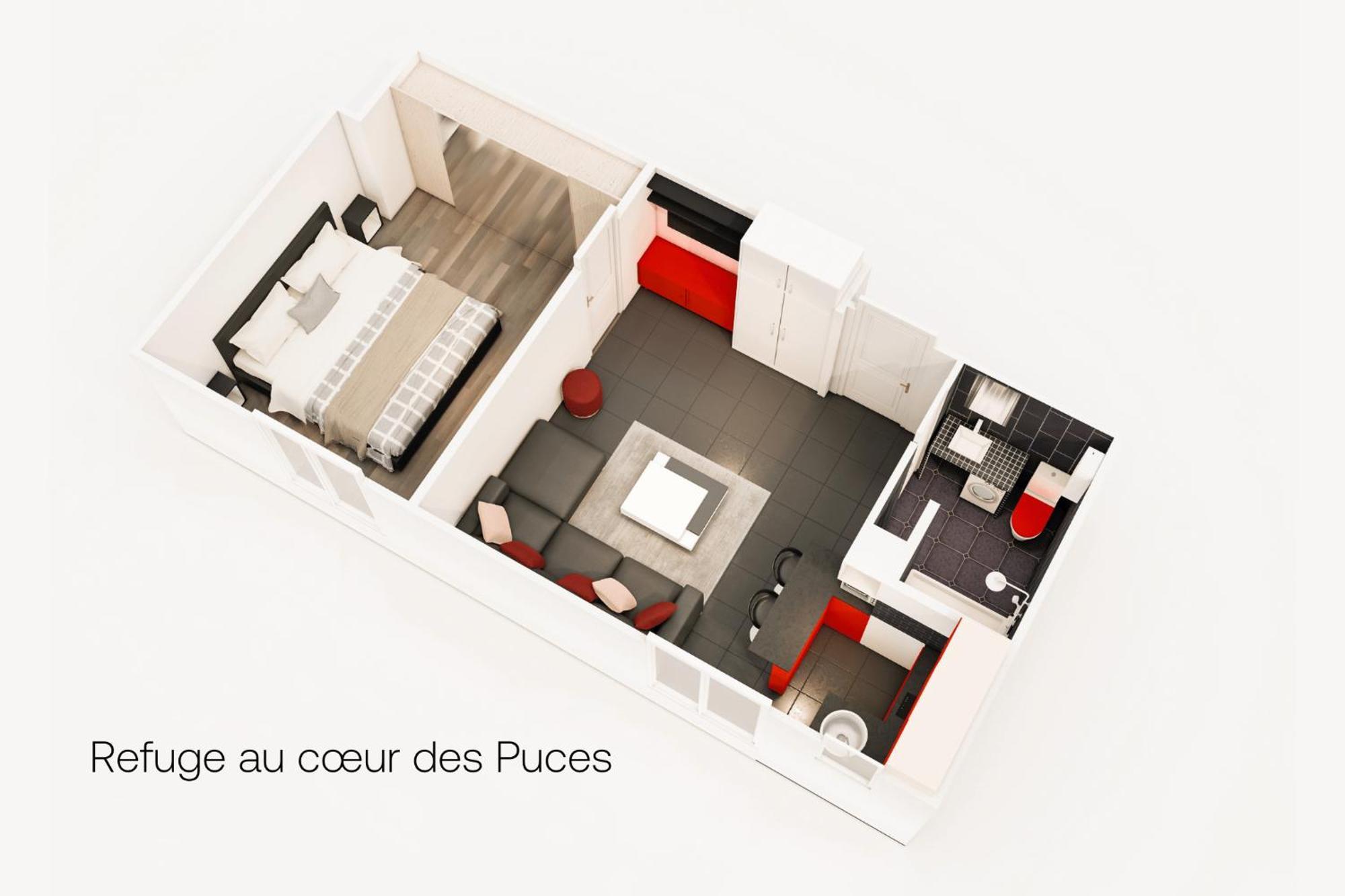Marche Aux Puces De Saint-Ouen Apartment ภายนอก รูปภาพ
