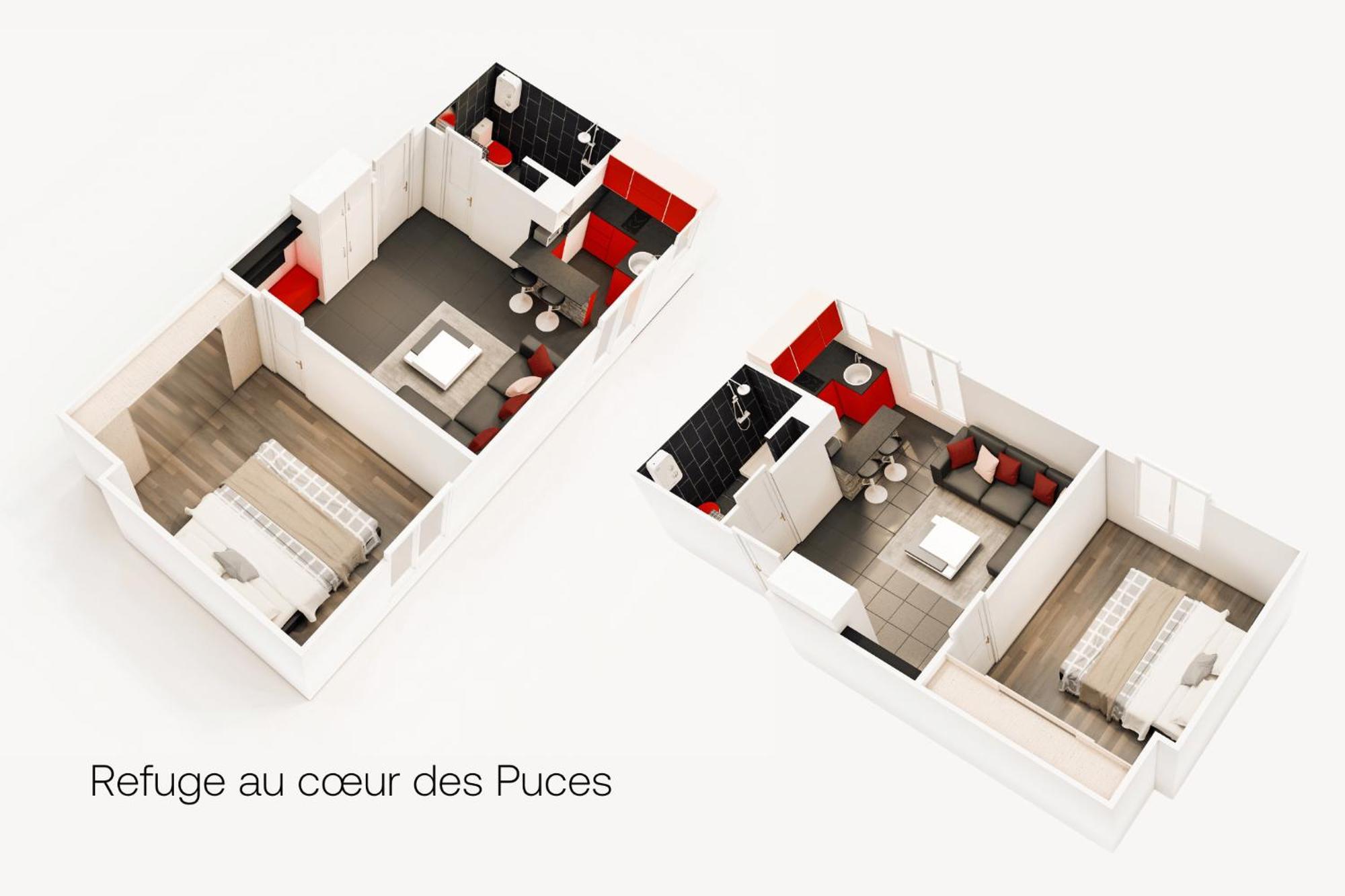 Marche Aux Puces De Saint-Ouen Apartment ภายนอก รูปภาพ